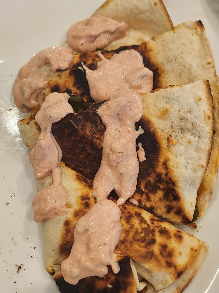 Home Chef Review 2026: Can Home Chef Survive a Real Life Weeknight? My Honest First Week Trying it Out With My Family of Four quesadilla with crema