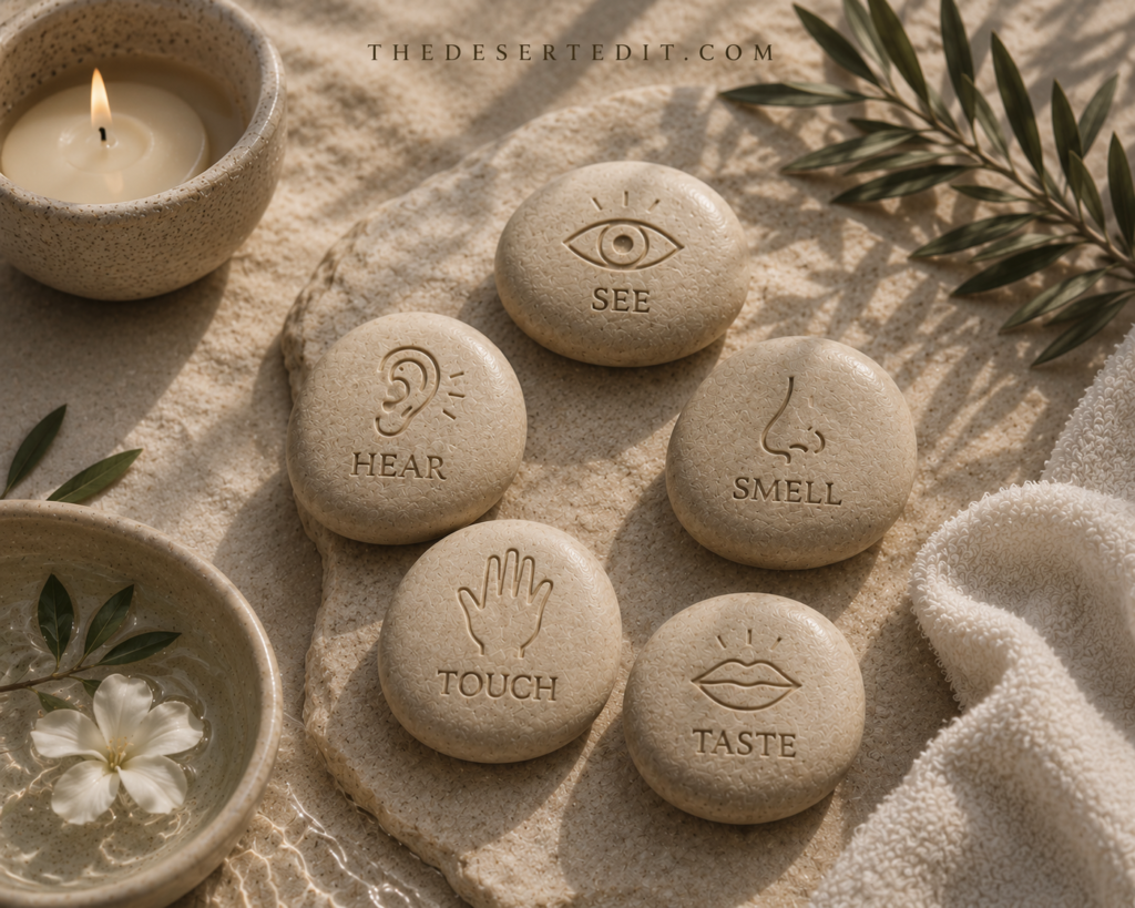 The Luxury of Letting Small Things Matter 5 senses stones