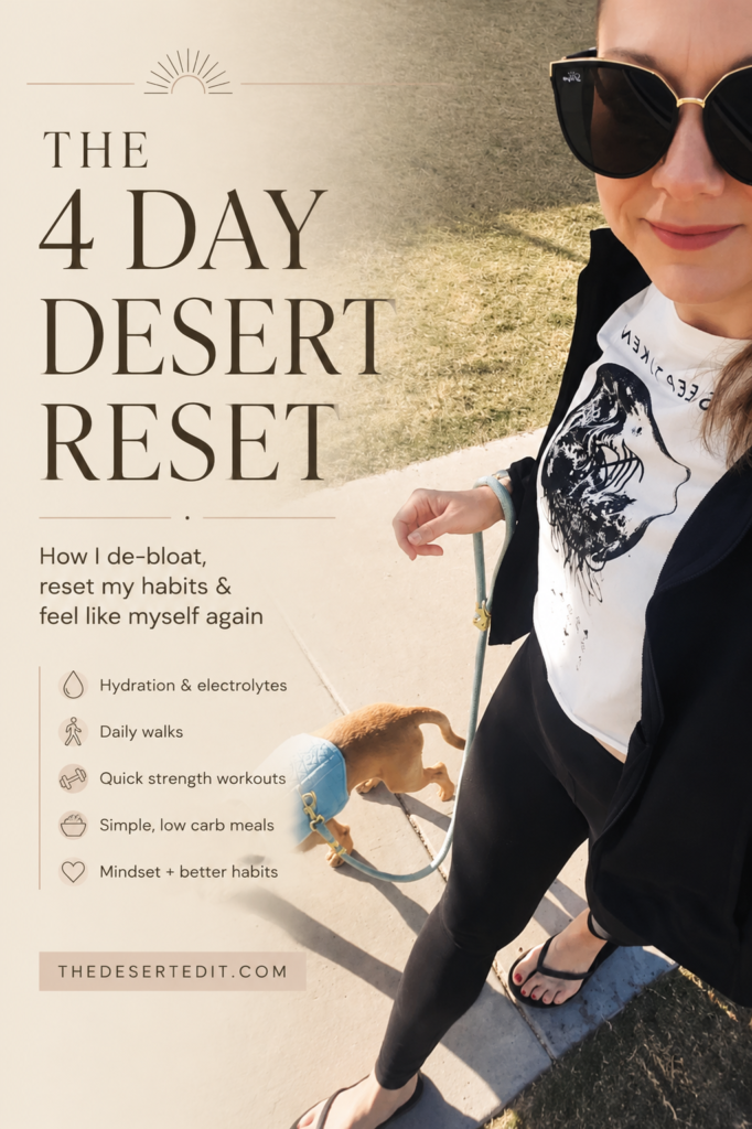 My 4 Day Reset to Feel Less Bloated & More Energized 4 day reset
