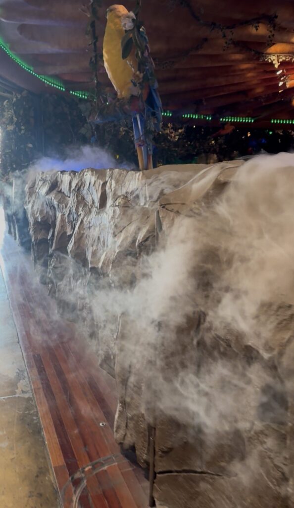 rainforest cafe fog