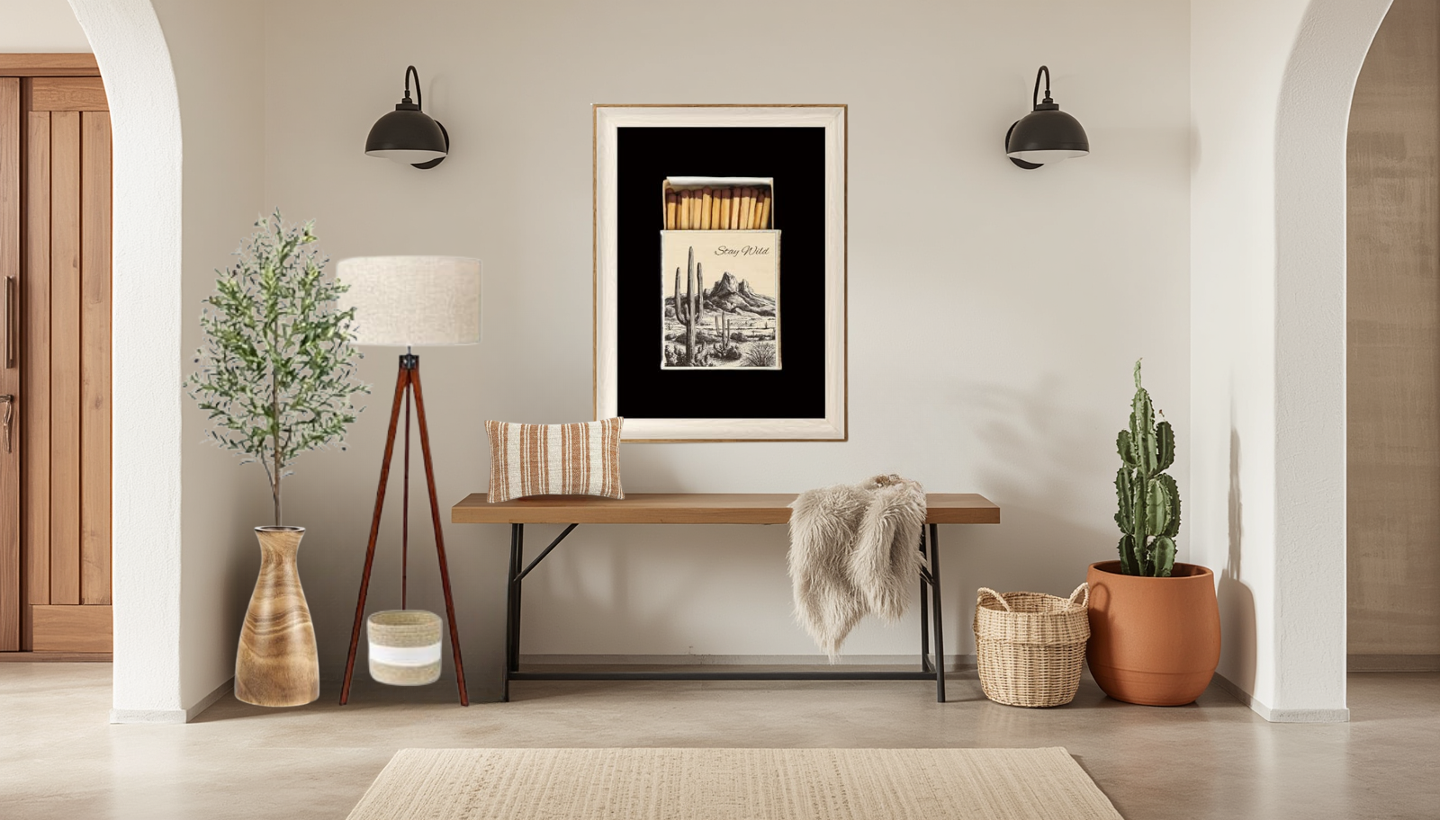 Modern Desert Entryway Ideas on a Budget Modern Desert Entryway Ideas on a Budget