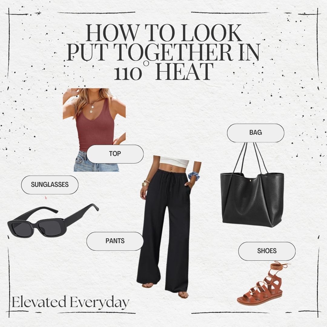 What to Wear in 110° Arizona Heat: 3 Chic Outfit Ideas That Actually Work 2