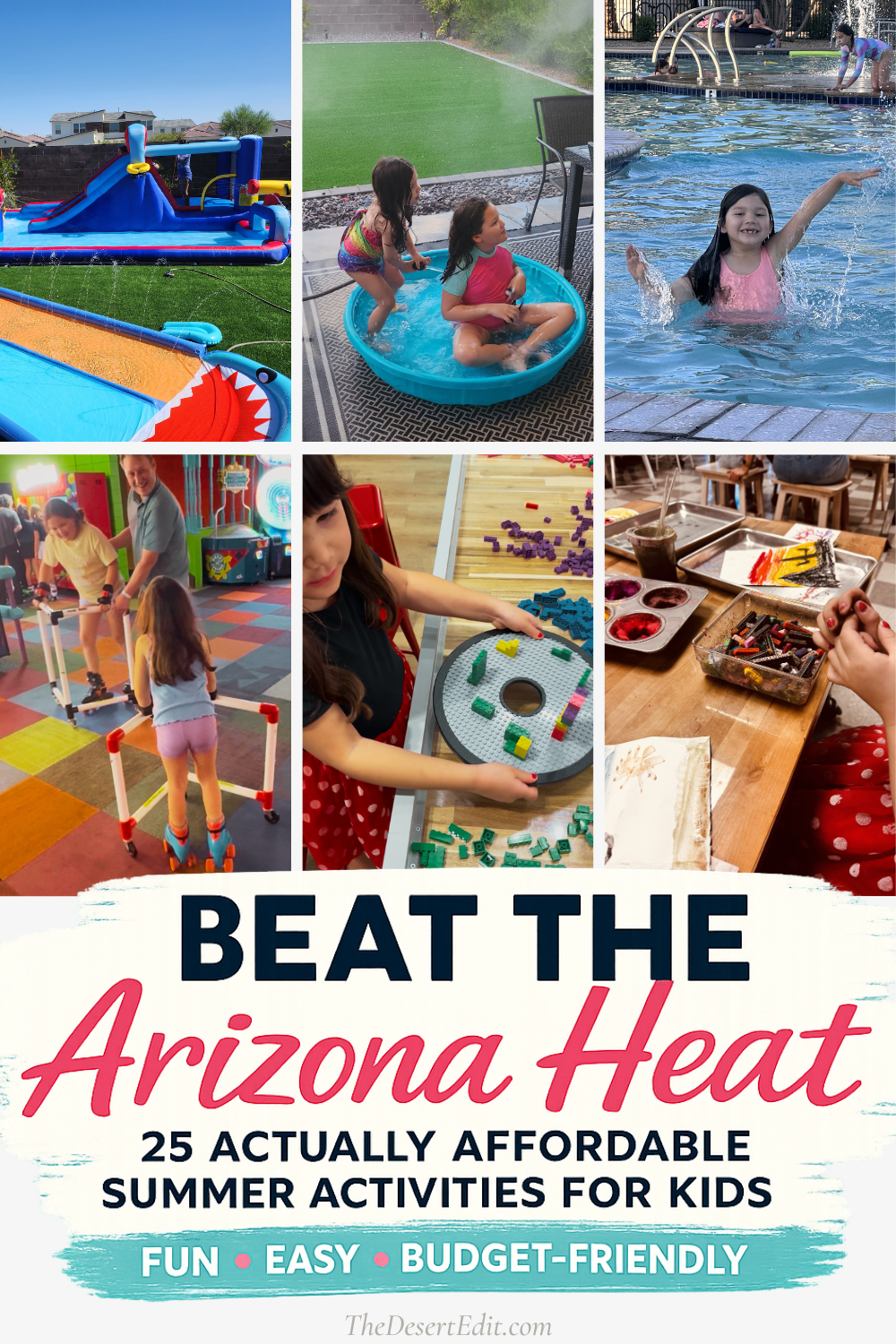 Beat the Arizona Heat: 25 Actually Affordable Summer Activities for Kids in Arizona thedesertedit.com (1)