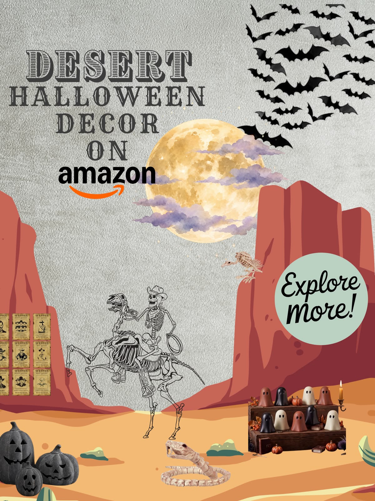 Western Halloween Decor Ideas for a Spooky Desert Home Western Halloween Decor Ideas for a Spooky Desert Home
